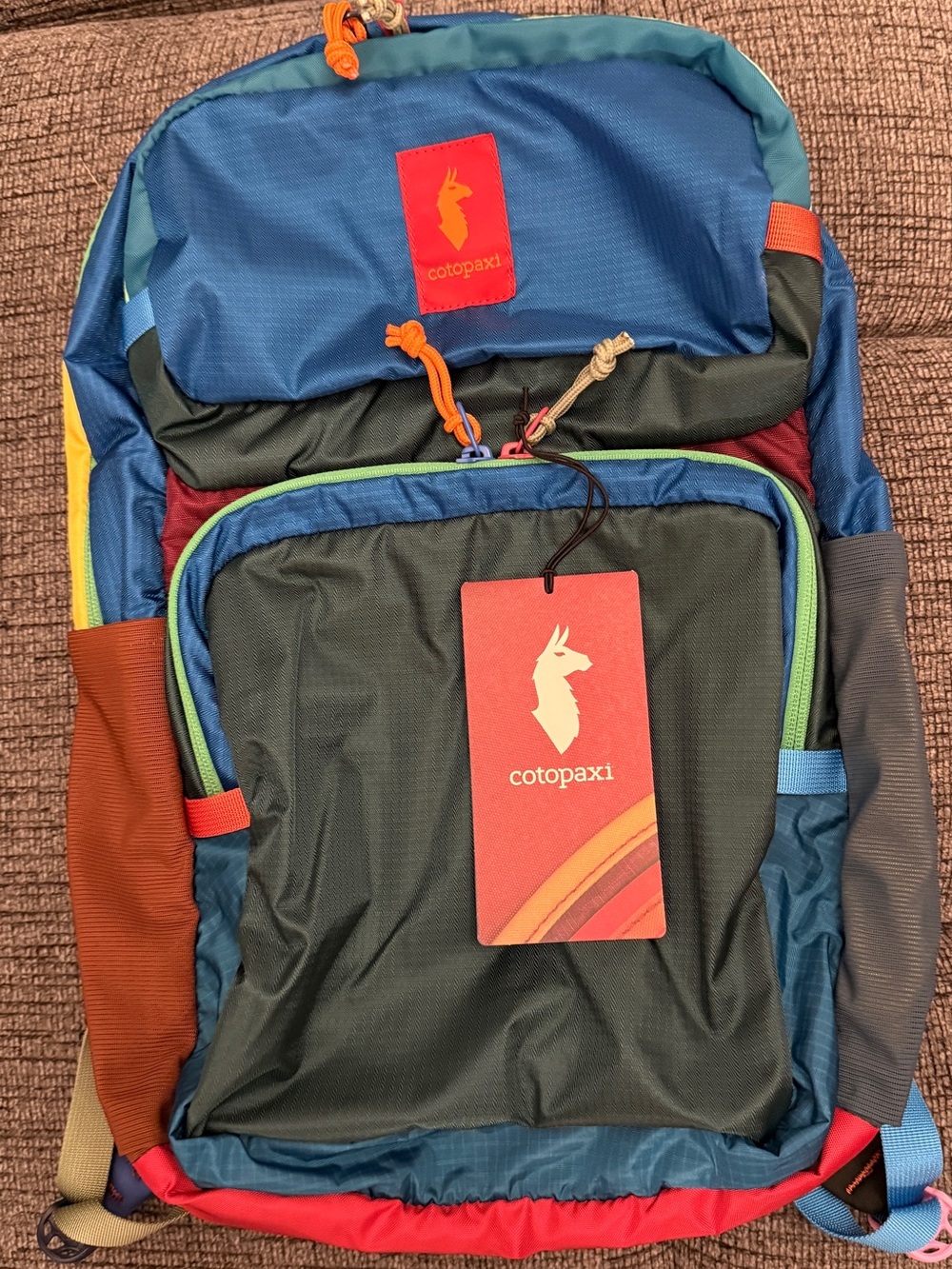 Cotopaxi Tasra 16L Del Día Backpack NWT One-of-a-Kind Multicolor